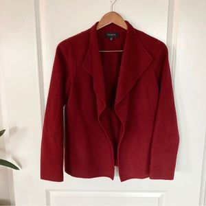 Talbots Red Wool Coat
